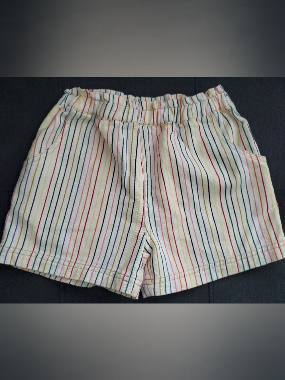 Mini Bodem 9y Cat Pocket Striped Shorts